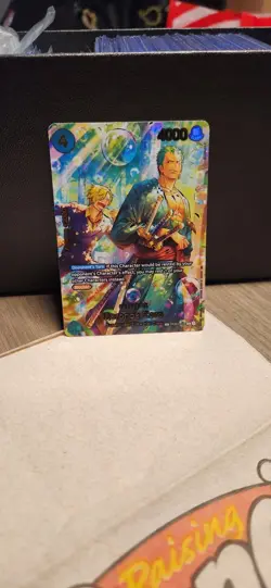 Roronoa Zoro - PRB02-006 (SP) (Alternate Art) One Piece The Azure Sea's Seven - Image 1