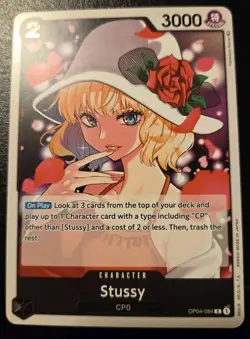 Stussy OP04-084 Common Kingdoms Of Intrigue One Piece Card Game - Image 1