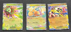 Pokemon Ascended Heroes Double Rare EX lot of 14 unique EX cards(Mega Dragonite) - Image 1