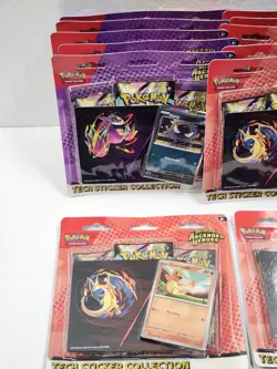 Pokemon Mega Evolution Ascended Heroes Tech Sticker 12 Pack Lot - Image 2