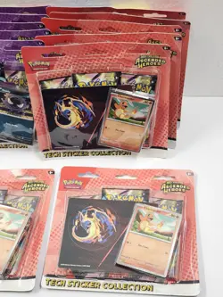 Pokemon Mega Evolution Ascended Heroes Tech Sticker 12 Pack Lot - Image 3