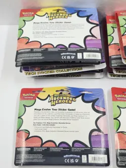 Pokemon Mega Evolution Ascended Heroes Tech Sticker 12 Pack Lot - Image 5