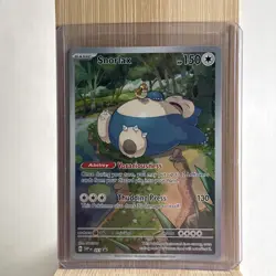 Pokemon TCG Snorlax 051 SV Scarlet & Violet Promo Card Holo, Near Mint Condition - Image 1