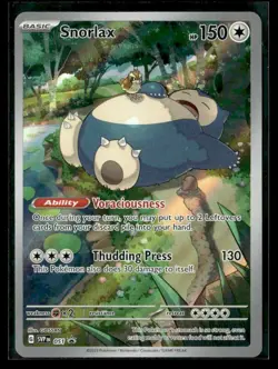 SV: Scarlet & Violet Promo Cards Snorlax Promo #051 Near Mint or Better - Image 1