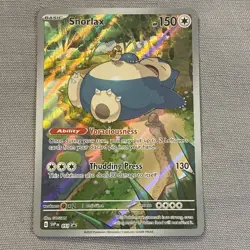 Pokemon TCG Snorlax Promo Card 051 SV Scarlet & Violet Near Mint Condition - Image 1