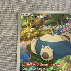Pokemon TCG Snorlax Promo Card 051 SV Scarlet & Violet Near Mint Condition - Image 2
