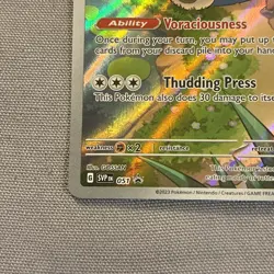 Pokemon TCG Snorlax Promo Card 051 SV Scarlet & Violet Near Mint Condition - Image 5