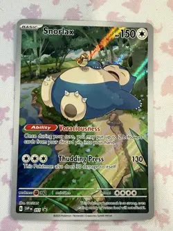 Snorlax 051 Sv: Scarlet & Violet Promo Cards Holo near mint - Image 1