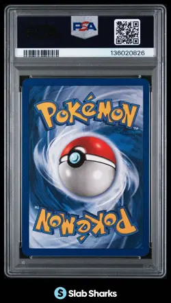 1999 POKEMON FOSSIL 1ST EDITION #5/62 GENGAR HOLO RARE PSA 9 - Image 2