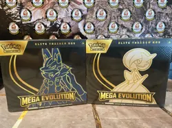 LOT 2 Mega Evolutions Pokemon Center ETB Elite Trainer Box NEW Factory Sealed - Image 1