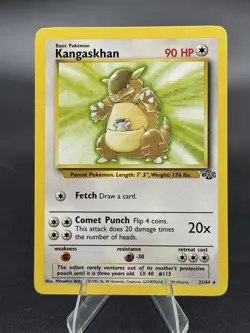 Kangaskhan - 21/64 - Jungle Unlimited 1999 - WOTC - Non Holo - NM/LP - Pokemon - Image 1
