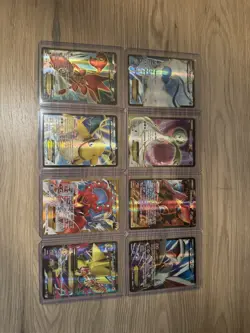 XY Pokemon TCG 8 Card Lot - Full Art EX Cards (XY) - Image 1