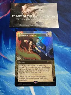 Expressive Iteration Foil Avatar Last Airbender One with Elements Secret Lair - Image 1