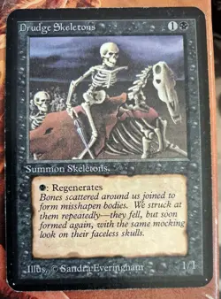 Mtg Alpha Drudge Skeletons - Image 1
