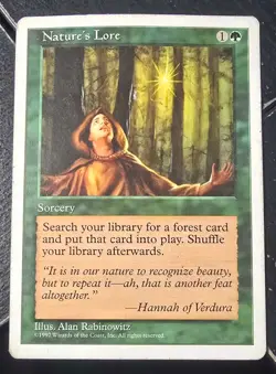 Natures Lore MTG Core 5th Edition MTG VINTAGE - Image 1