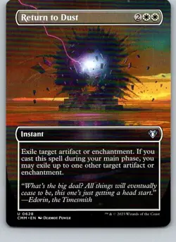 Return to Dust (Borderless) Commander Masters Regular - Image 1