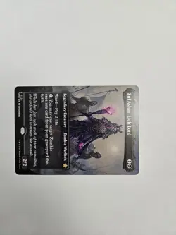 Magic The Gathering MTG Zul Ashur, Lich Lord Borderless Foundations Reg #0326 - Image 2
