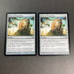 Set of x2, MTG Relic of Progenitus Shards of Alara Regular - Image 1
