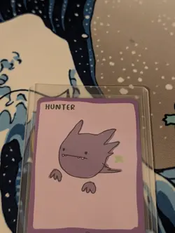Hunter 0093 Haunter Dysfunctional Passholder Pokenots 151 Card Pokemon NM Parody - Image 2