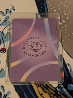 Hunter 0093 Haunter Dysfunctional Passholder Pokenots 151 Card Pokemon NM Parody - Image 4