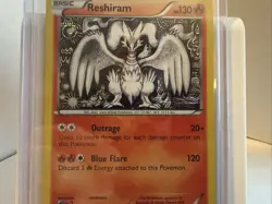 Reshiram 28/113 Legendary Treasures Reverse Holo Rare Pokemon TCG - Image 3