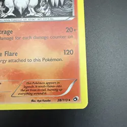 Pokemon Card TCG - Reshiram 28/113 - Holo Rare - B&W Legendary Treasures - Image 5