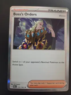 Boss’s Orders 172/193 Paldea Evolved -Holo- Pokemon Card -NM- - Image 1