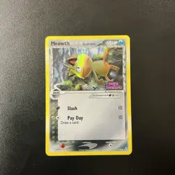 Pokemon Meowth Holon Phantoms 71/110 Delta Species Rare Holo - Image 1