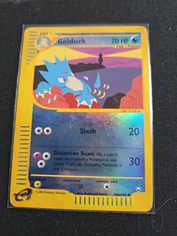 2003 Pokemon Aquapolis 50b Golduck Reverse Holo - Image 1