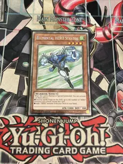 Elemental HERO Stratos Platinum Secret Rare RA03-EN177 Yugioh - Image 1