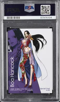 2018 ONE PIECE WAFERS JPN OUR MEMORIES #22 BOA HANCOCK PSA 9 - Image 2