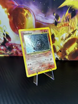 Pokemon TCG Houndour Neo Discovery Holo Rare Card 5/75 LP - Image 3