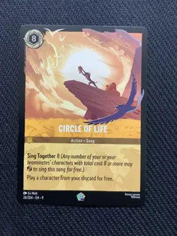 Disney Lorcana Fabled Circle of Life 26/204 NM Legendary - Image 2