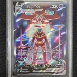 Deoxys VMAX GG45/GG70 PSA 10 Pokemon Card English Crown Zenith Galarian Gallery - Image 5