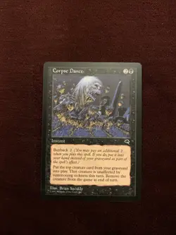 Corpse Dance Tempest Regular NM Magic The Gathering MTG Card X1 Vintage 1997 - Image 1