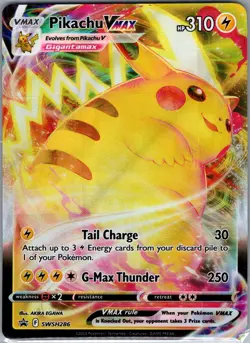 Pikachu VMAX SWSH286 SWSH: Sword & Shield Promo Cards - Pokemon Card - NM - Image 1