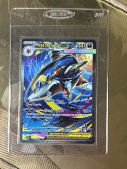 Mega Sharpedo ex 127/094 Special Illustration SIR Pokemon Phantasmal Flames NM - Image 1