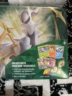 Pokemon Arceus Collectors Chest Lunchbox Tin Spring 2022 Edition Sealed LOT OF 2 - Image 2