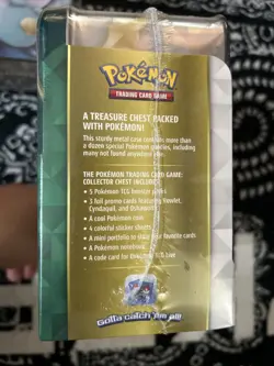 Pokemon Arceus Collectors Chest Lunchbox Tin Spring 2022 Edition Sealed LOT OF 2 - Image 4