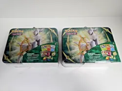Arceus Collectors Chest Lunchbox Tin Spring 2022 Edition, Sealed LOT OF 2 - Image 1
