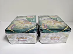 Arceus Collectors Chest Lunchbox Tin Spring 2022 Edition, Sealed LOT OF 2 - Image 4