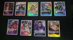 OP09-119 LUFFY SEC + 9 x SR - One Piece CCG TCG 10 Card bundle English NM/Mint - Image 1