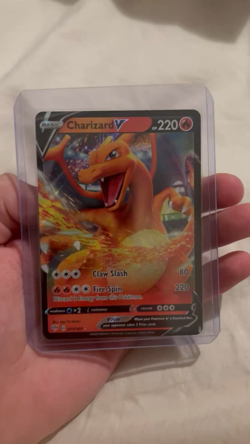 Charizard V 019/189 Sword & Shield Darkness Ablaze Holo Ultra Rare Pokemon Card - Image 2