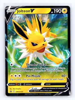 SWSH: Sword & Shield Promo Cards #SWSH151 Jolteon V - Image 1