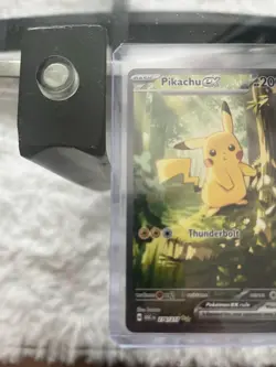 Pokemon Pikachu EX Holo Rare Card 276/217 200HP 120 Thunderbolt Basic English - Image 3