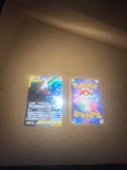 Pokemon Umbreon & Darkrai GX TAG TEAM Holo Full Art and Mew Vmax Card - Image 3