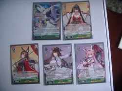 Weiss Schwarz Azur Lane English Vol. 1~LOT OF 13 CARDS~SR RR & R CARDS - Image 2
