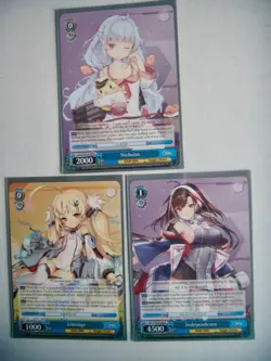 Weiss Schwarz Azur Lane English Vol. 1~LOT OF 13 CARDS~SR RR & R CARDS - Image 4