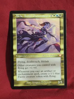 Alela, Artful Provocateur (Retro Frame) M Commander: The Brothers' War 119 MTG - Image 1