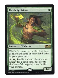 Elvish Reclaimer 169/280 MTG 2020 Core Set M20 Rare NM English - Image 1